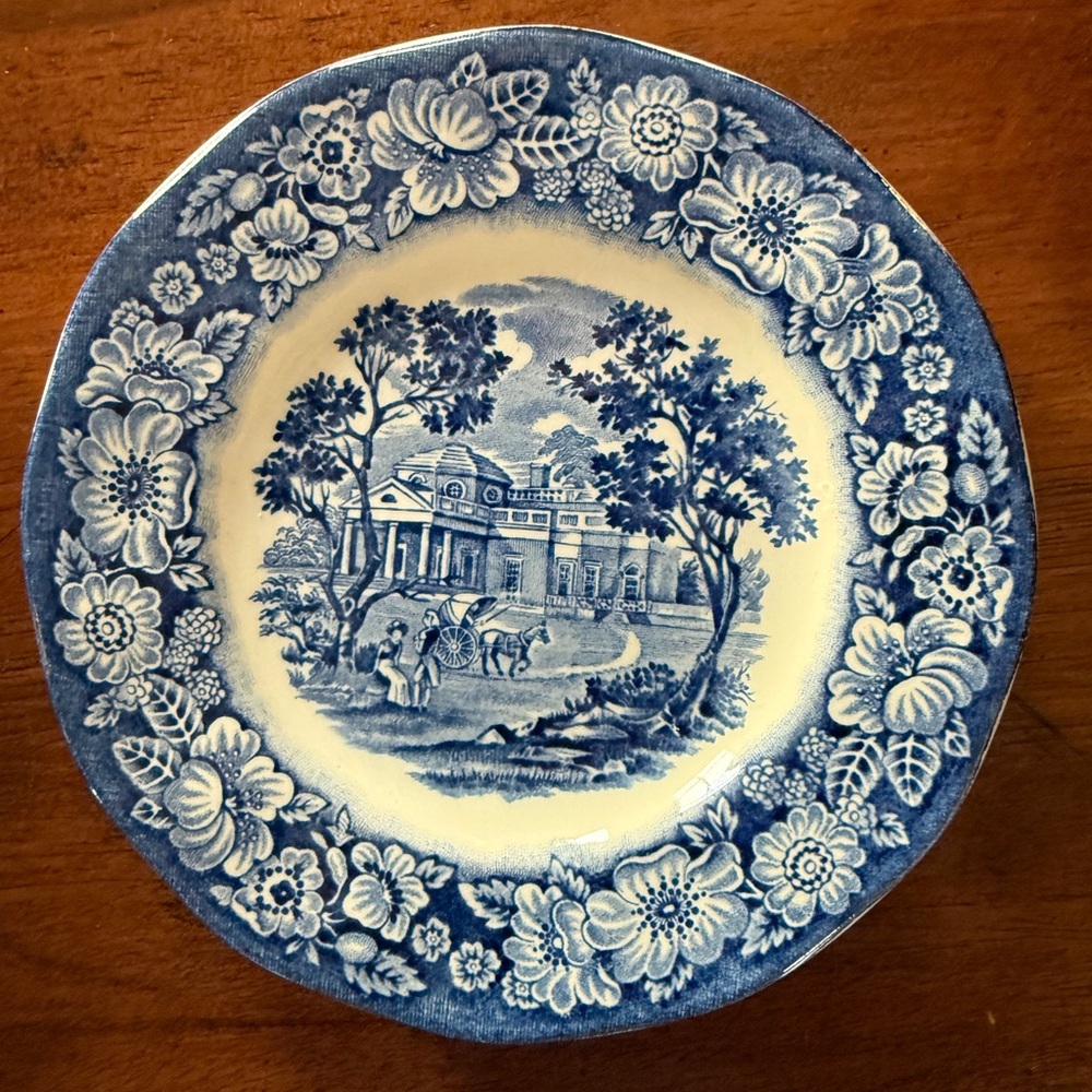 Liberty blue small plates